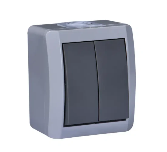 Ключ сериен сх5 пком открит монтаж сив IP54 Nora Mutlusan.png